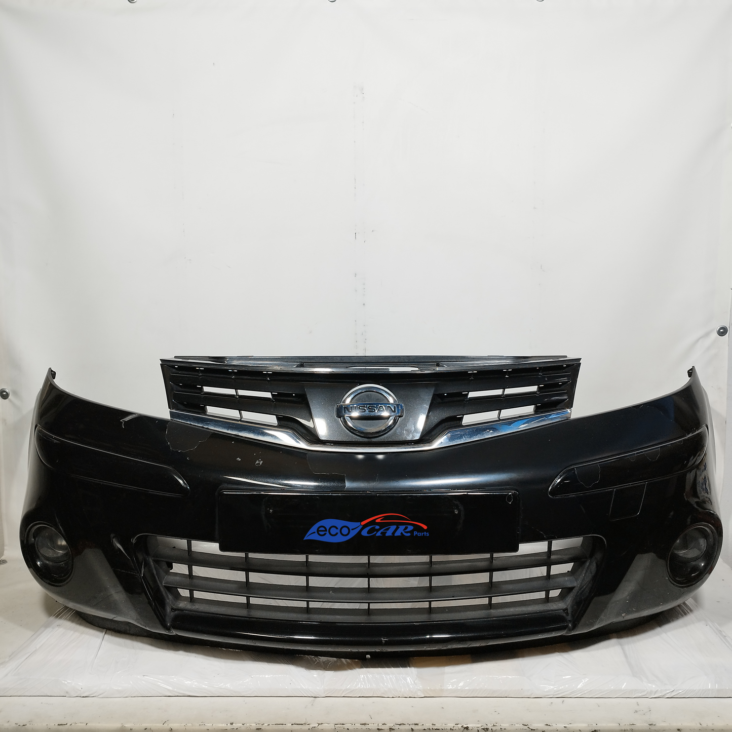 Schwarze Frontstoßstange Nissan Note 2010 ecoAC13090