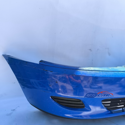 Front bumper Lancia Ypsilon elefantino year 2003 blue has two damaged stops and some scratches ecoAG7193