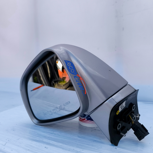 Left mirror silver grey Chevrolet Captiva year 2008 8 pin ecoAG6691