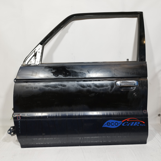 Midnight blue left front door Mitsubishi Pajero 1998 ecoAC6072