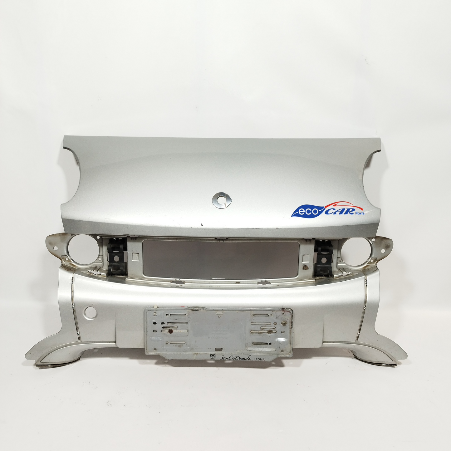 Paraurti anteriore centrale grigio argento Smart fortwo 450 2004 ecoAC10911