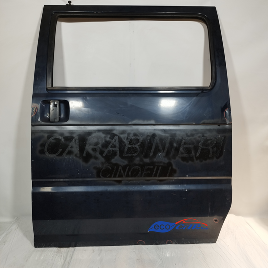 Sportello scorrevole posteriore sx blu Piaggio Porter 1999 ecoAC8755