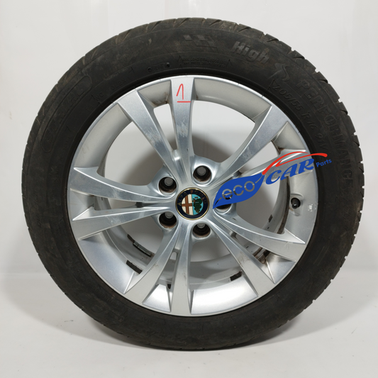 Alloy Wheels with Tires Alfa Romeo Giulietta 2015 ecoAC11608