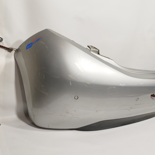 Peugeot 208 2015 ecoAC11272 silbergraue Heckstoßstange