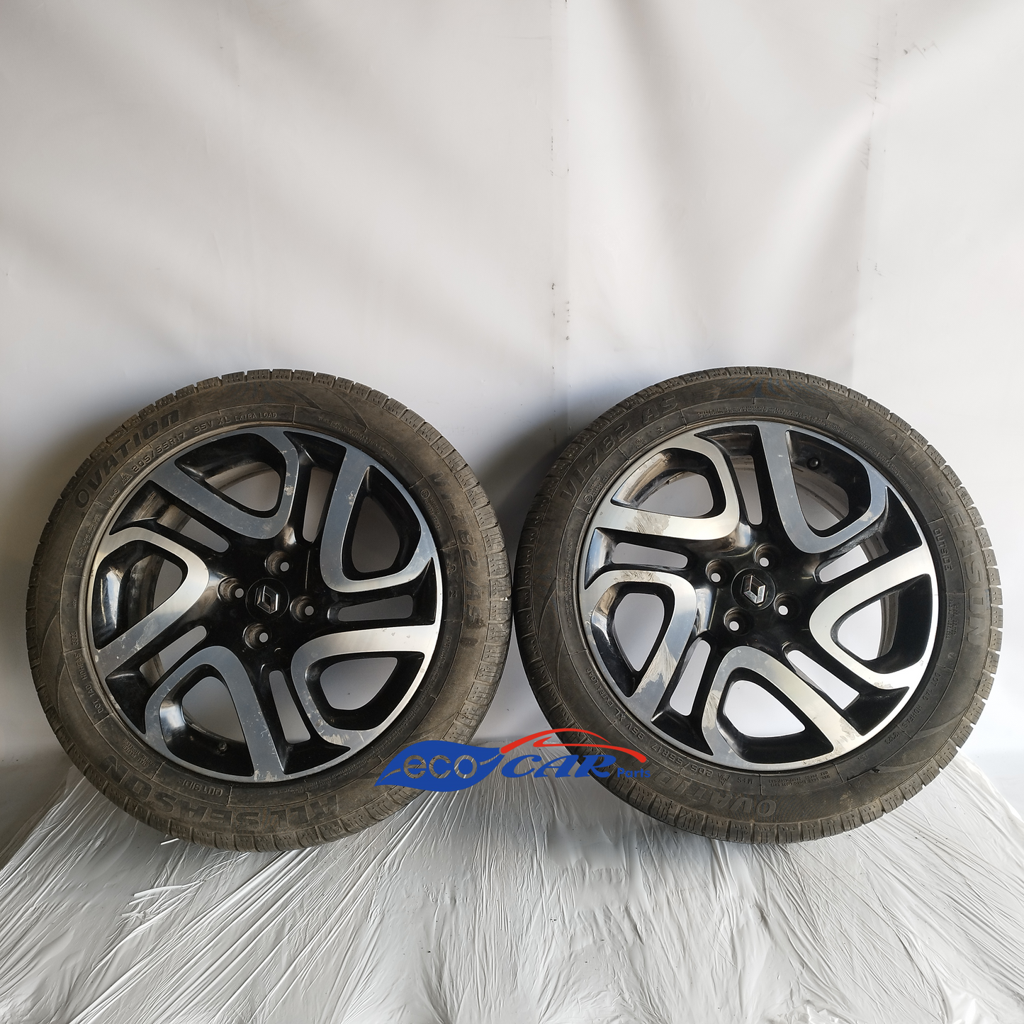 N.2 Alloy wheels with tires Renault Captur 2013 ecoAC12119