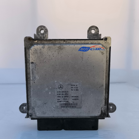 Centralina motore Mercedes Classe C w204 22 0CDI Codice: a6519005301 ecoAG6458