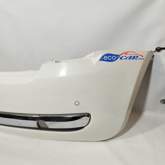 Fiat 500 2008 ecoAC11578 cremefarbene Heckstoßstange