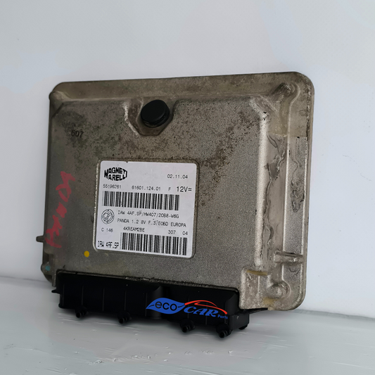 Centralina motore Fiat Panda 169 1.2 B 8v Cod: iaw4AF.SP/HW407 ecoAG6750
