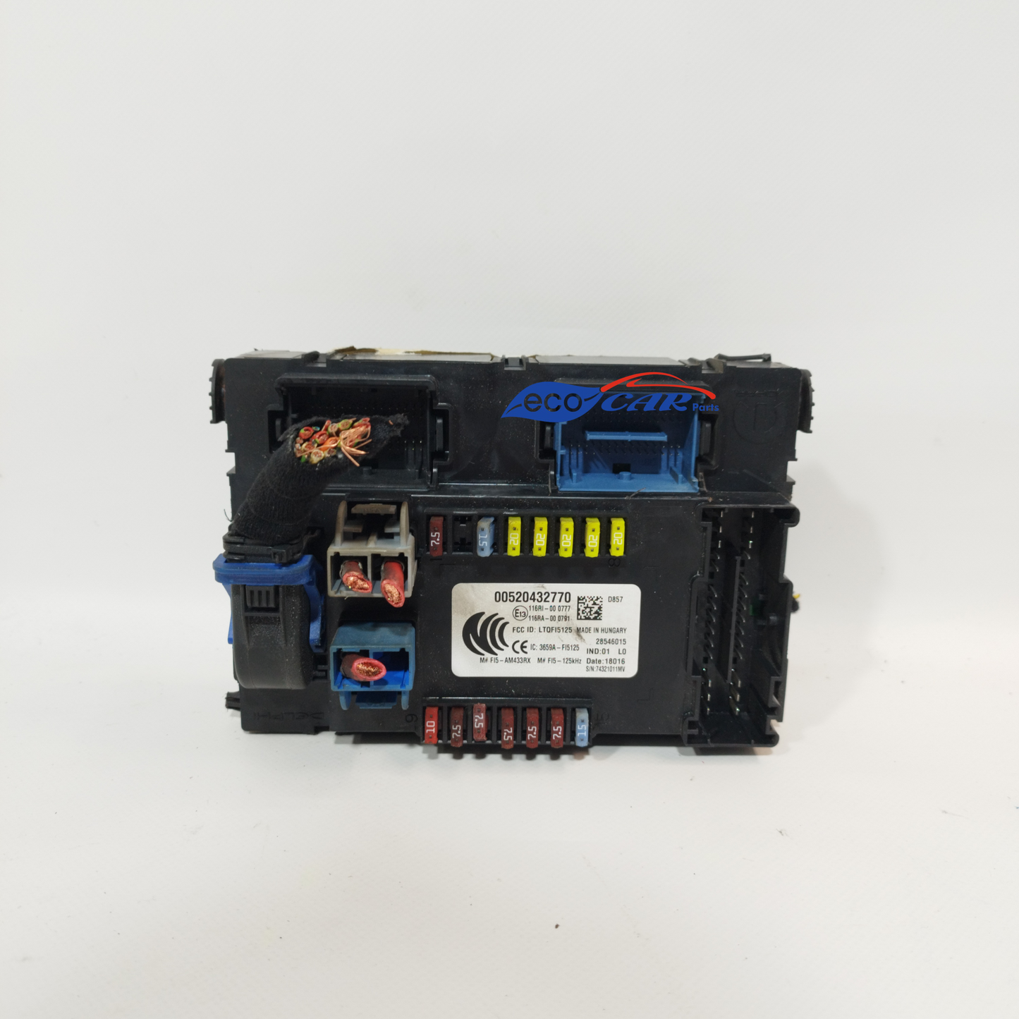Body computer Jeep Renegade 2.0 MJT 4X4 Cod: 00520432770 ecoAC11513