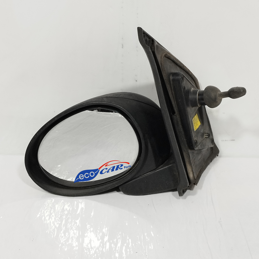 Front Left Manual Mirror Black Plastic Toyota Aygo 2010 ecoAC12235