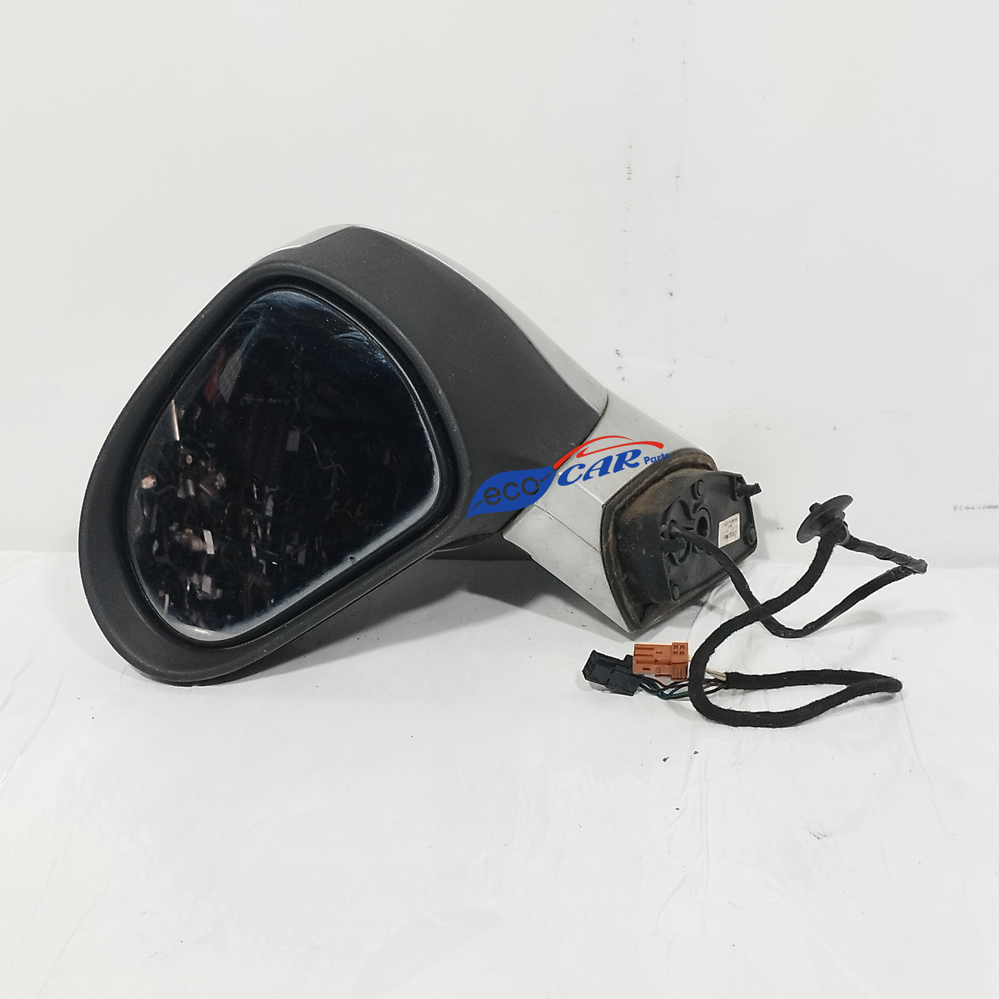 Elektrischer Außenspiegel vorne links, grau, Peugeot 207, Baujahr 2008, 7-adrig, ecoAC12225