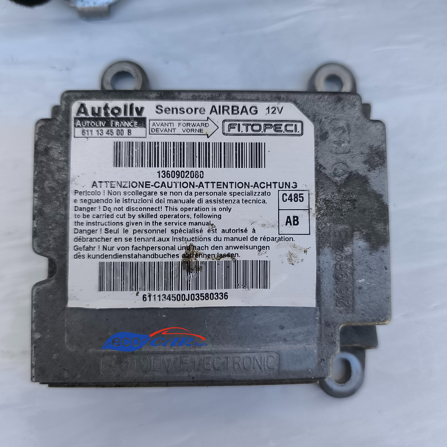 Fiat Fiorino / Qubo Airbag-Kit Baujahr 2012 Code: 611134500B ecoAG6986