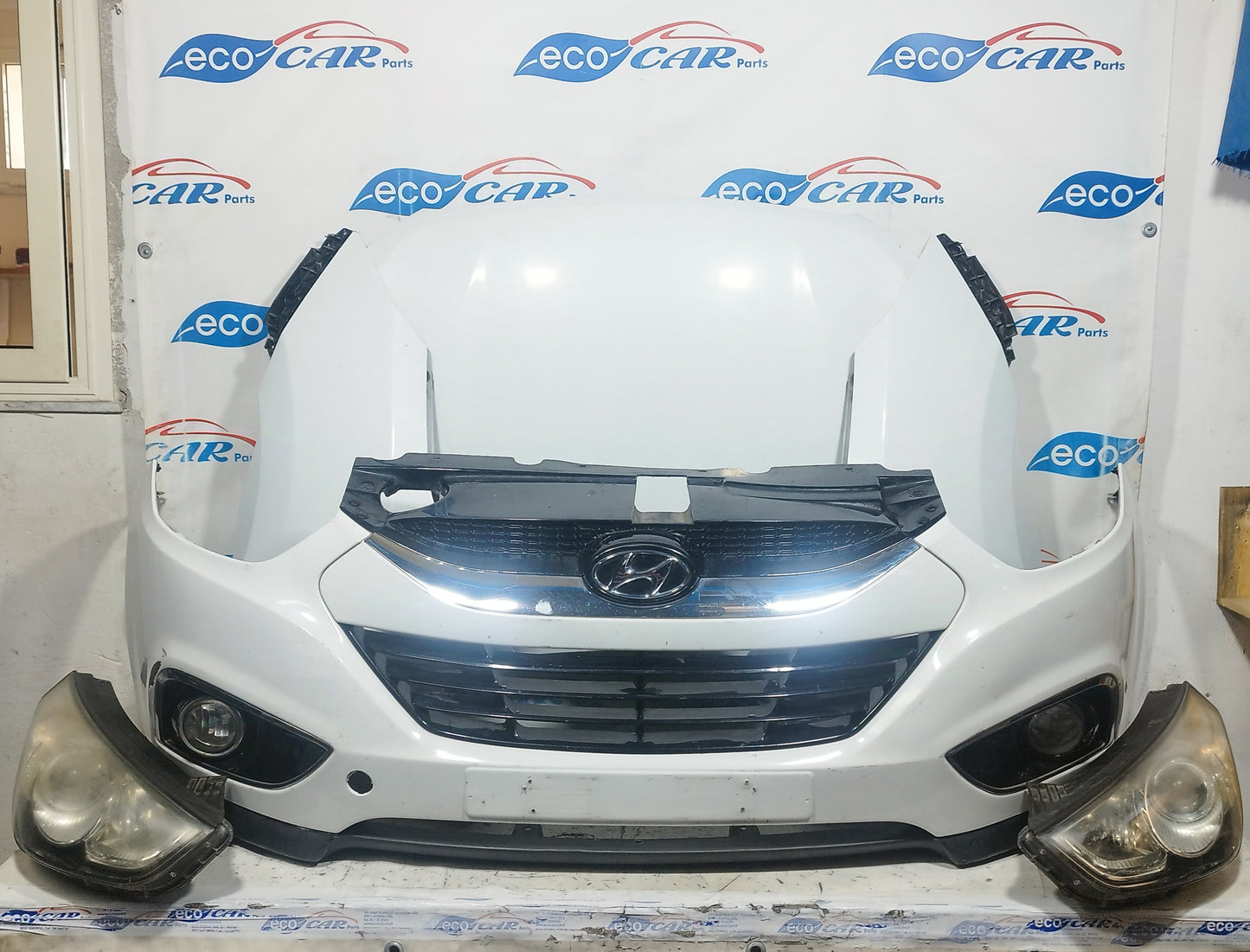 Lamierato anteriore completo di kit airbag Hyundai IX35 1.7 CRDI 2011 ecoAC9903