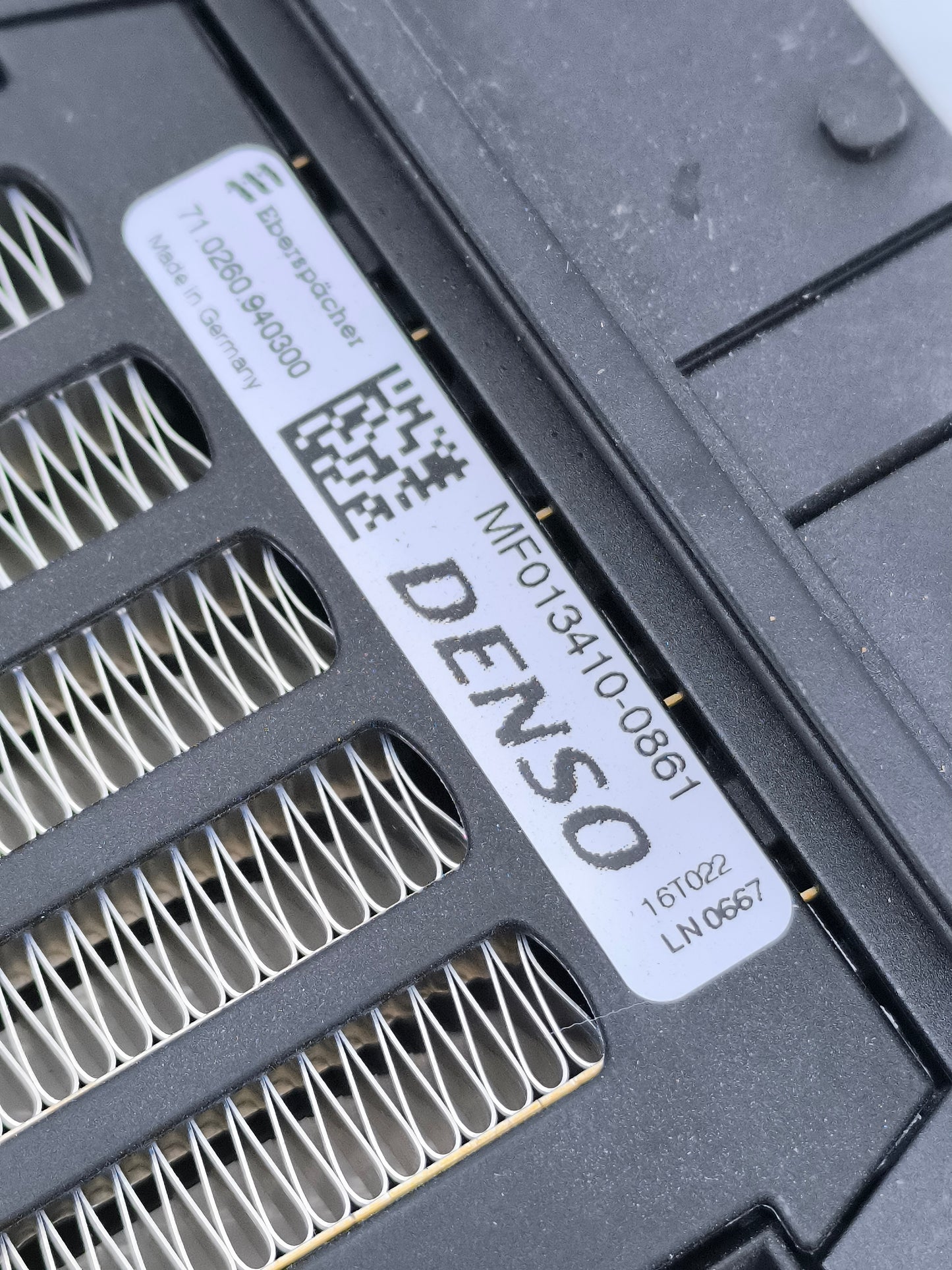 Jaguar XF 2017 Innenraumheizungswiderstand Code mf013410-0861 ecoAG6858