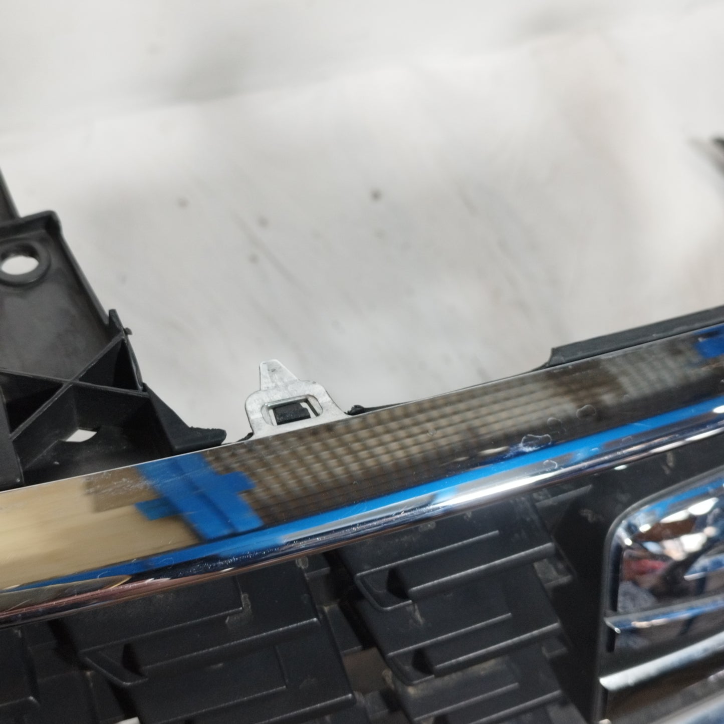 Dark blue front bumper Seat Leon 2017 ecoAC11902