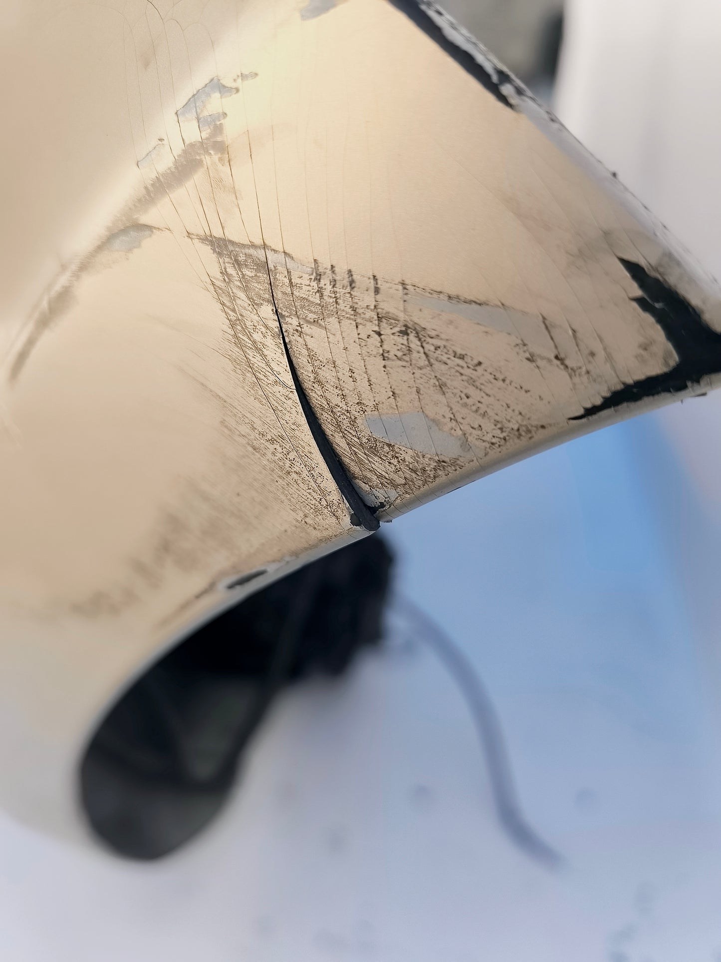 Gardenia white rear bumper Alfa Romeo Mito 2010 ecoAG6431