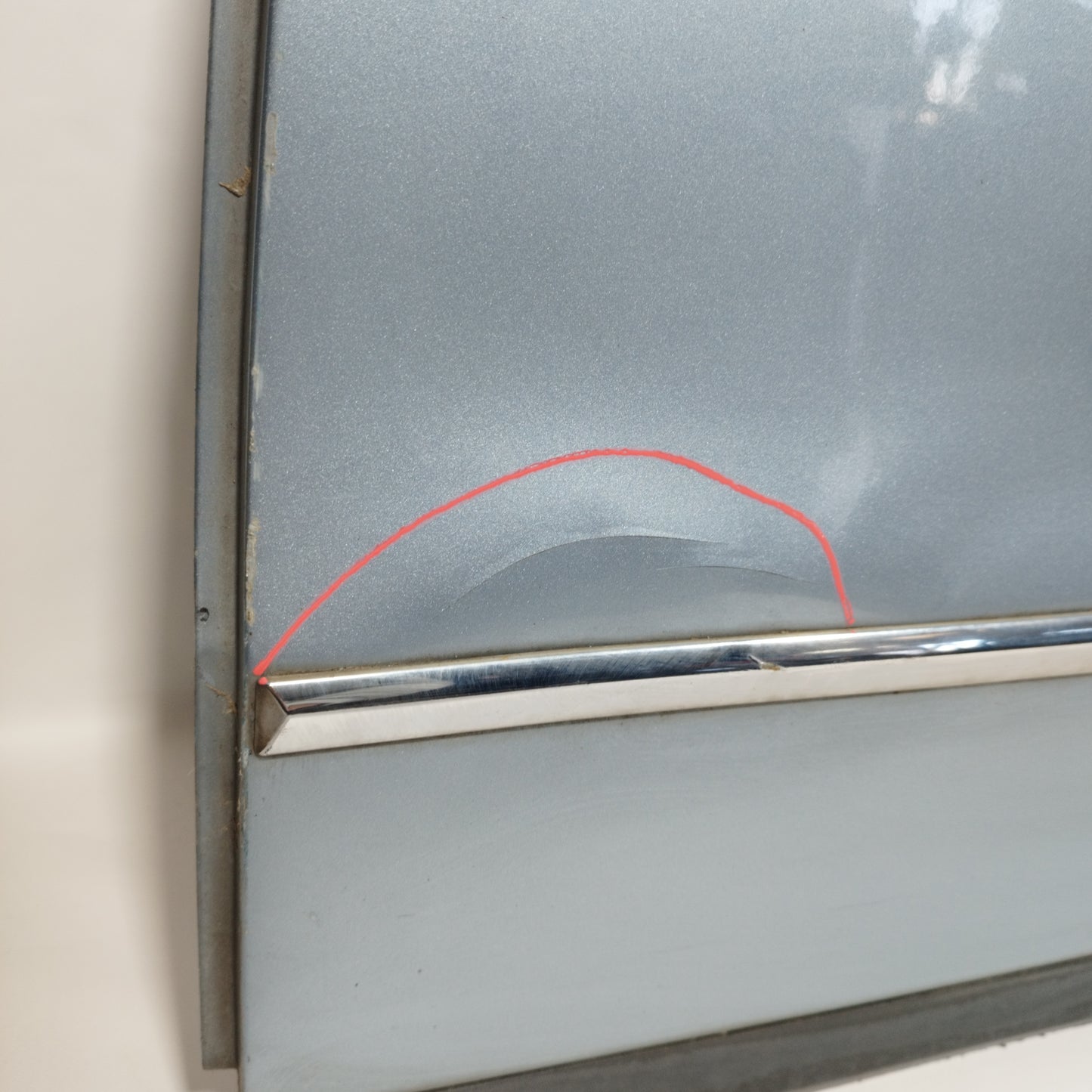 Sportello posteriore sx Celeste chiaro Volkswagen Passat 2007 ecoAC11415