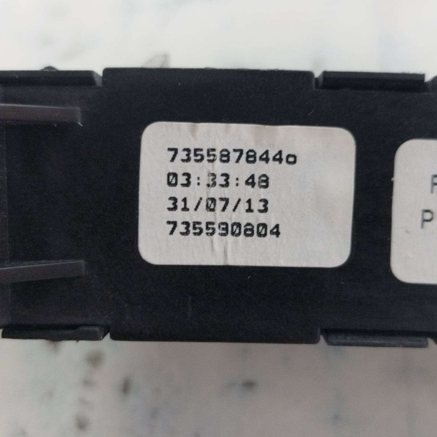 Pulsantiera comandi luci Fiat 500L 2013 Cod: 735590804 ecoAC9305