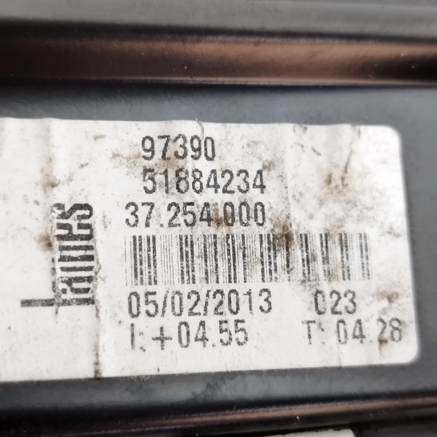 Cremagliera anteriore dx Fiat 500L 2015 cod: 52884234 ecoAC15186