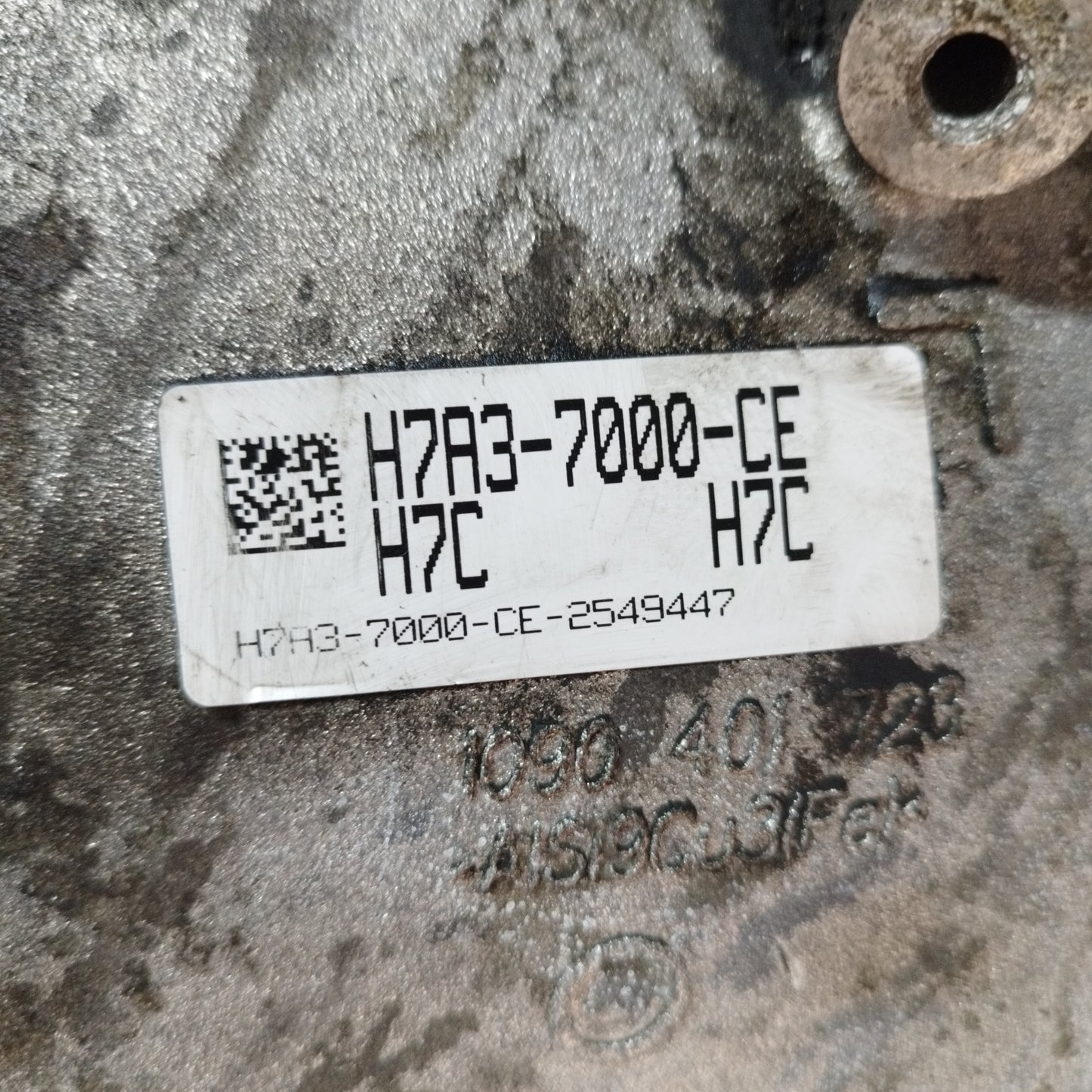 Cambio automatico Jaguar F-Pace 2.0 D 2019 Cod: H7A3-7000-CE ecoAC11286