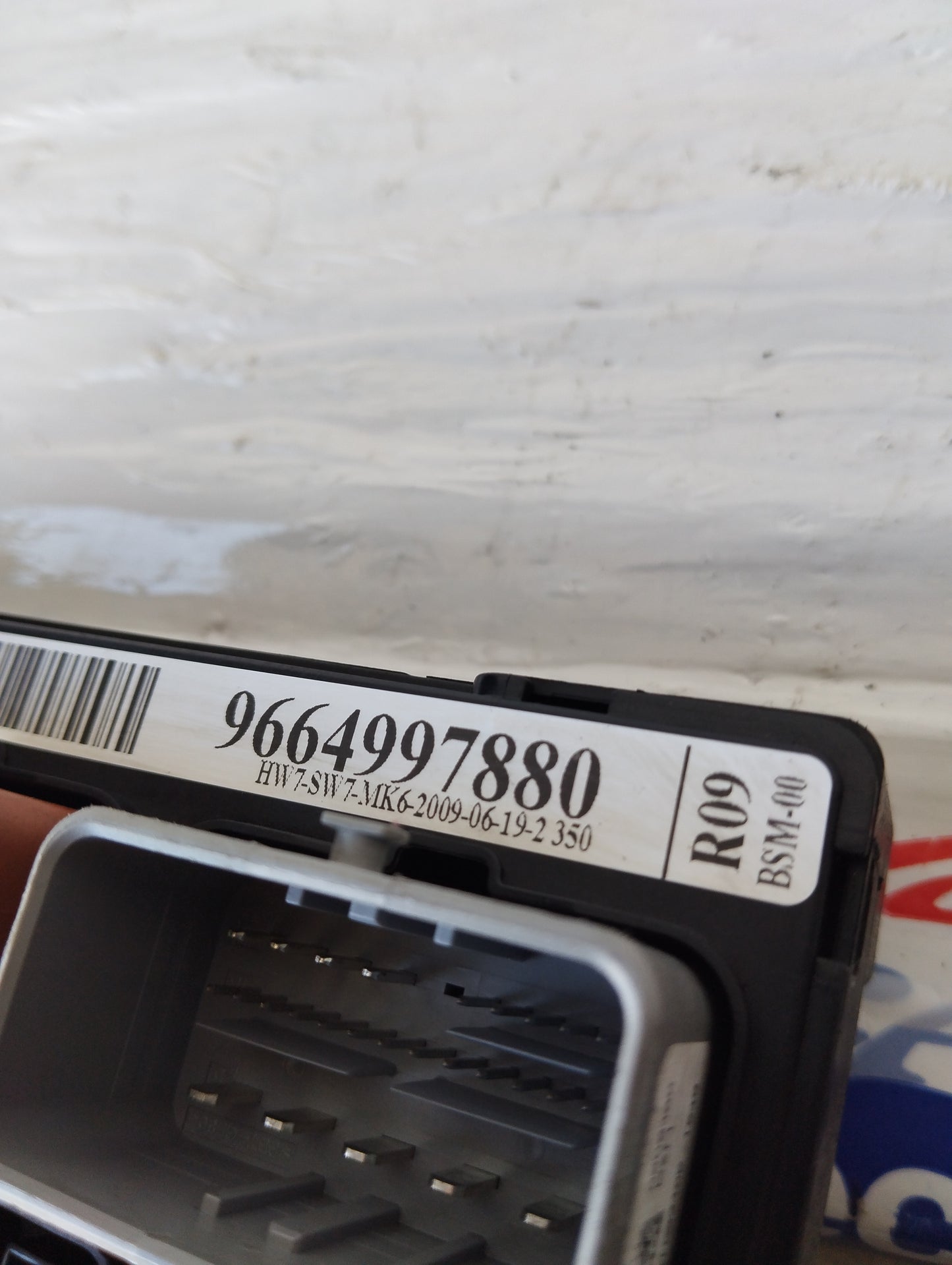 BSM control unit Peugeot 207 / Citroen C3 2007 code: 9664997880 R09 ecoAG5418