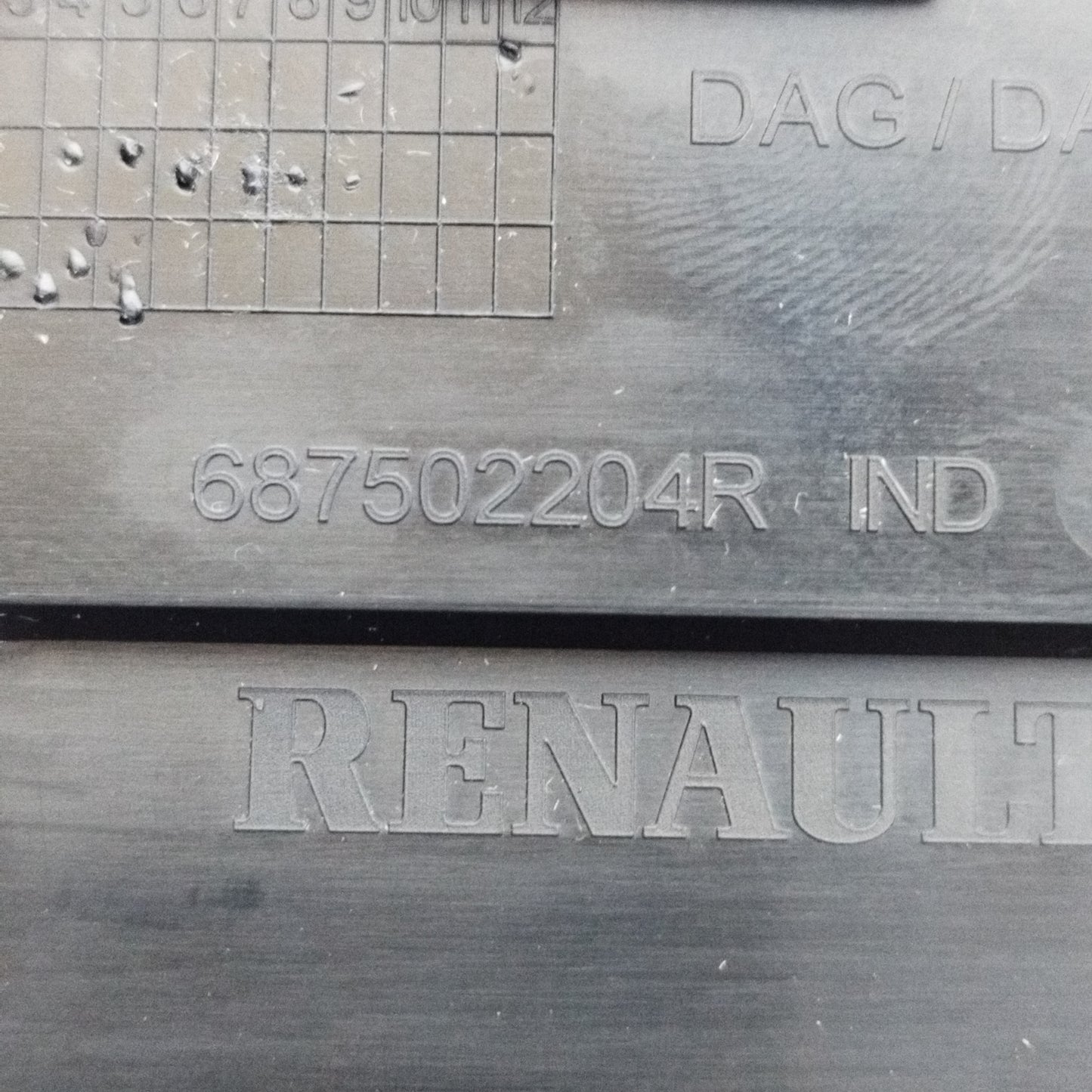 Bocchette aria centrali Renault Clio 2017 Cod: 687502204R ecoAC10607