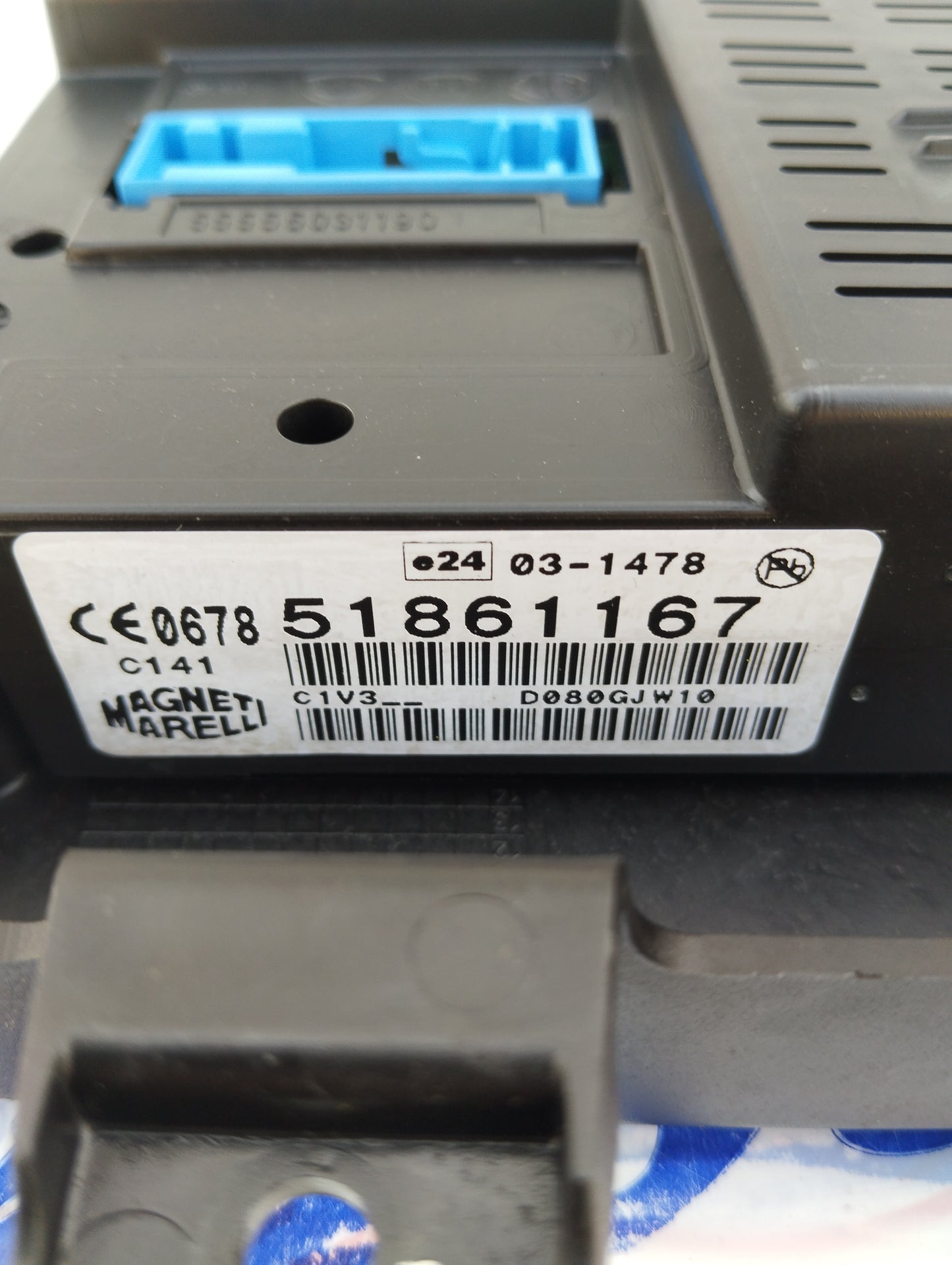 Blue e Me control unit Fiat Punto Evo code: 51861167 ecoAG5383