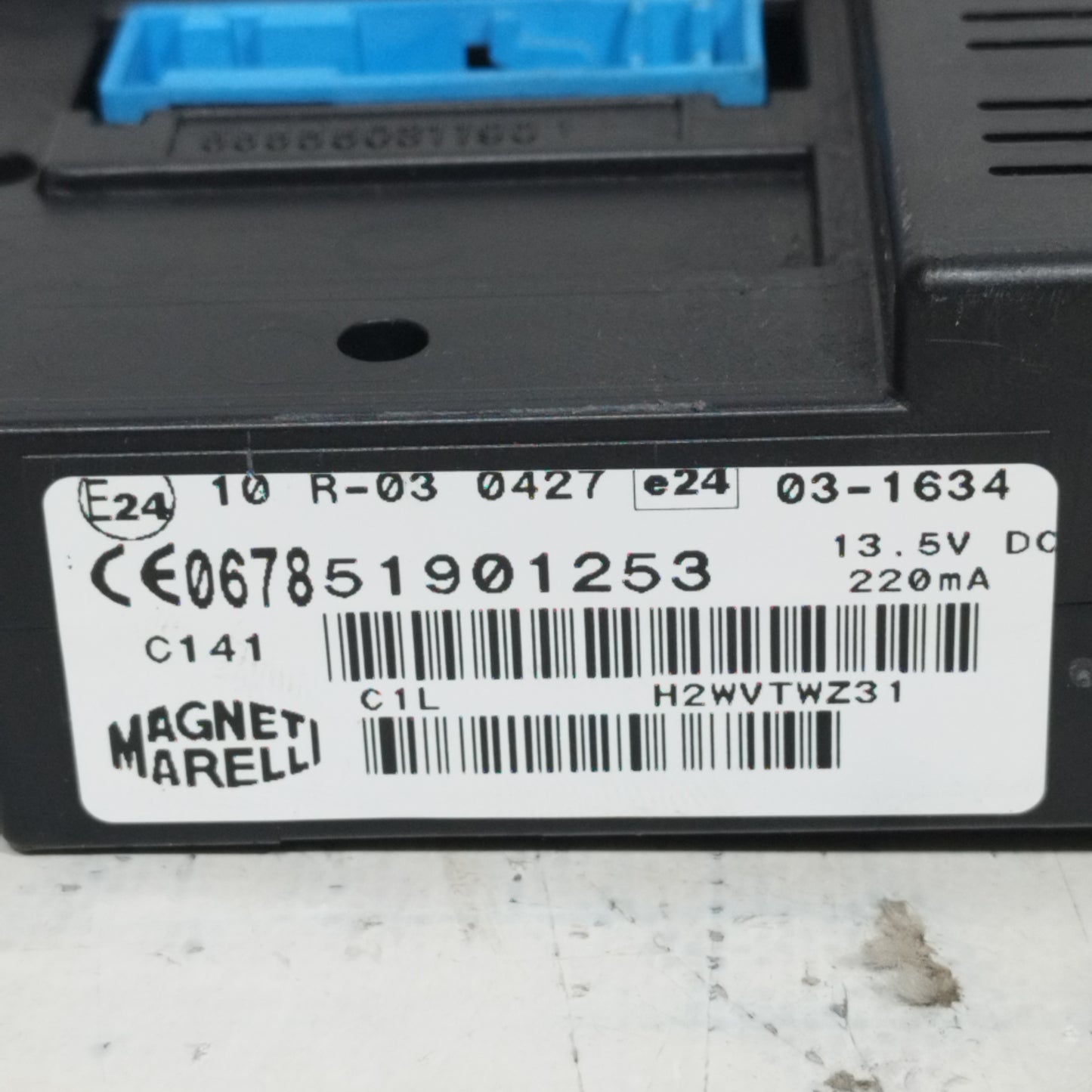 Bluetooth control unit Fiat Punto Evo 2012 code: 51901253 ecoAC9128