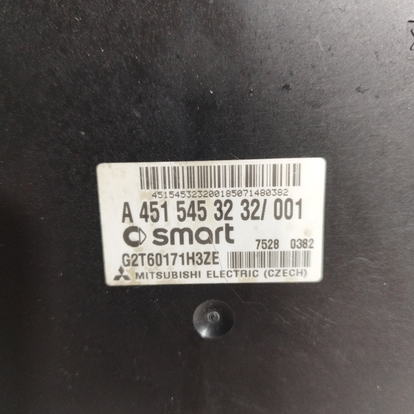 Gearbox control unit Smart Fortwo 451 1.0 B 2011 code: A4515453232001 ecoAC8355