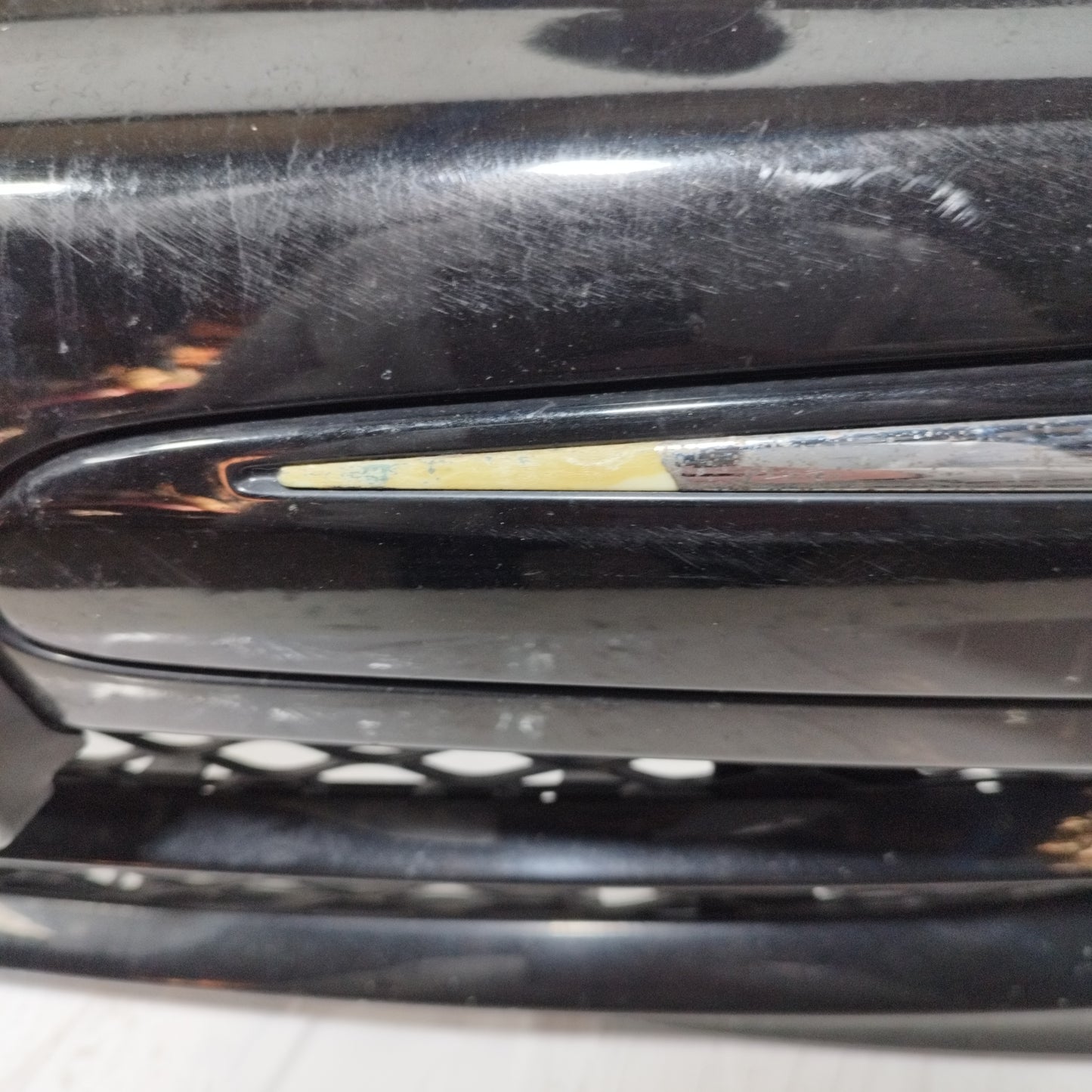 Paraurti anteriore nero Mercedes Classe E W211 2002-2009 ecoAC15433
