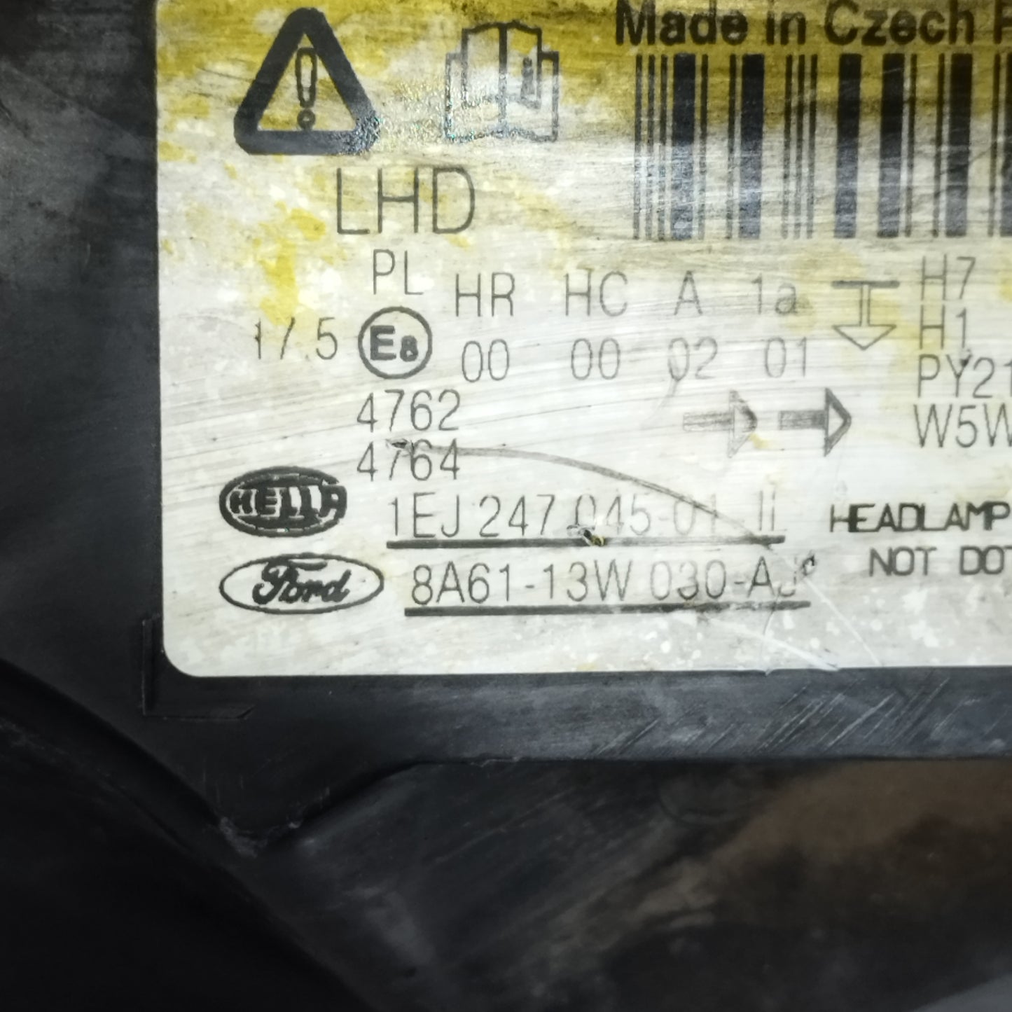 Fanale anteriore sx Ford Fiesta 2010 Cod: 8A61-13W030A ecoAC13842