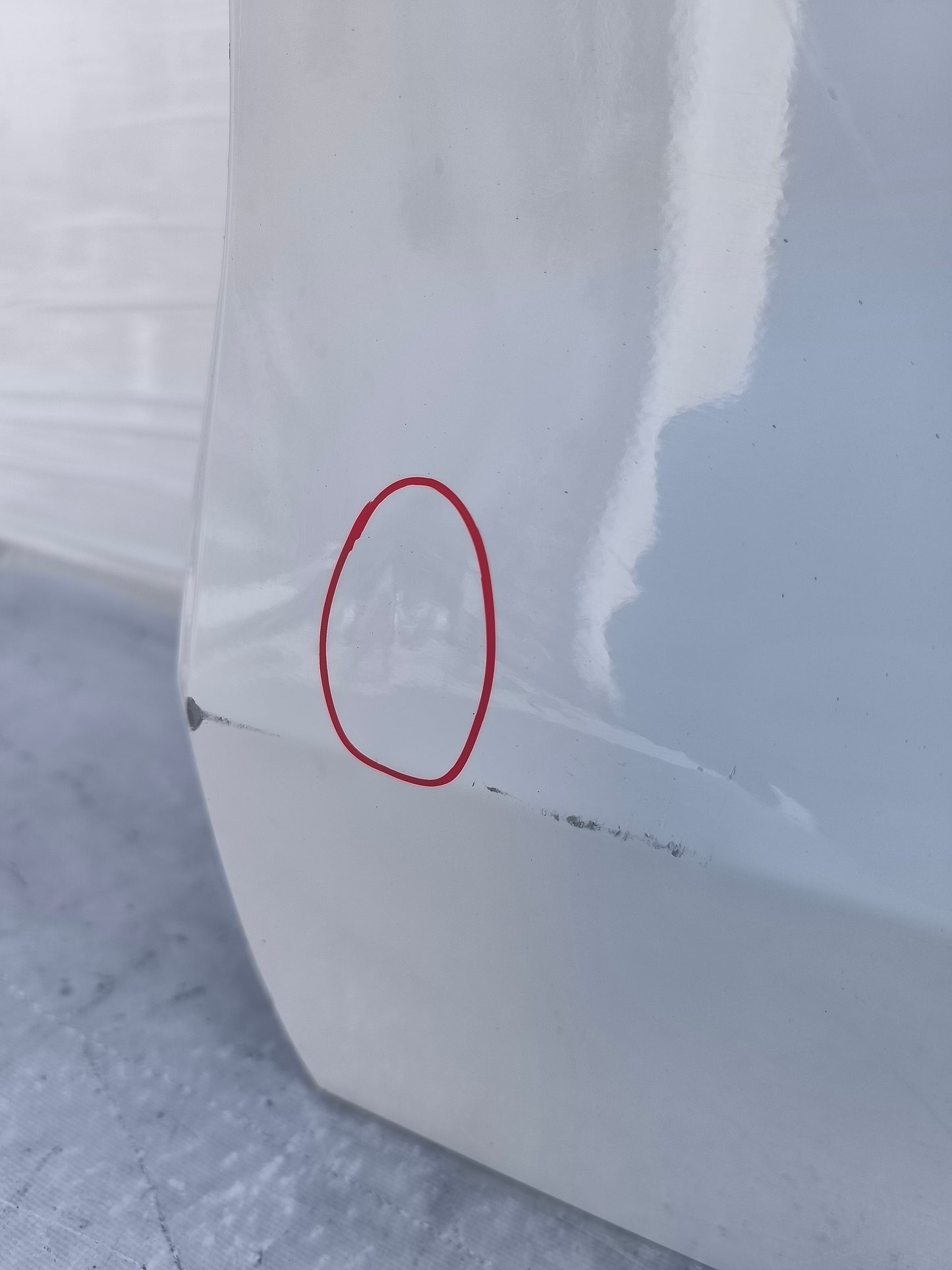 Sportello posteriore sx bianco Kia Rio anno UB 2011-2017 ecoAG7954