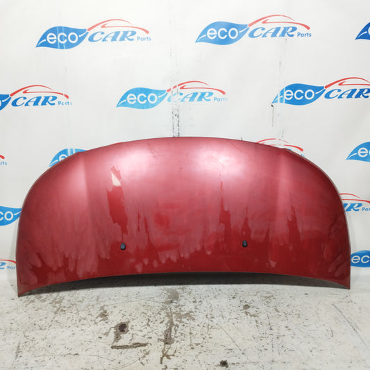 Red front bonnet Citroen C3 Picasso 2009 ecoAC10938