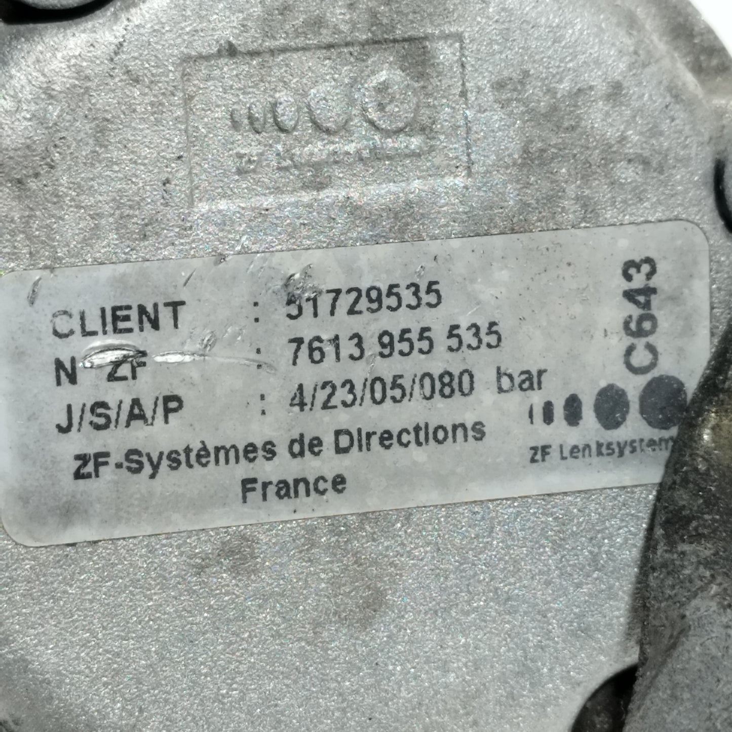 Pompa Idroguida Fiat Doblo (223) 1.3 Mtj 2000-2005 cod: 51729535 ecoAC15645