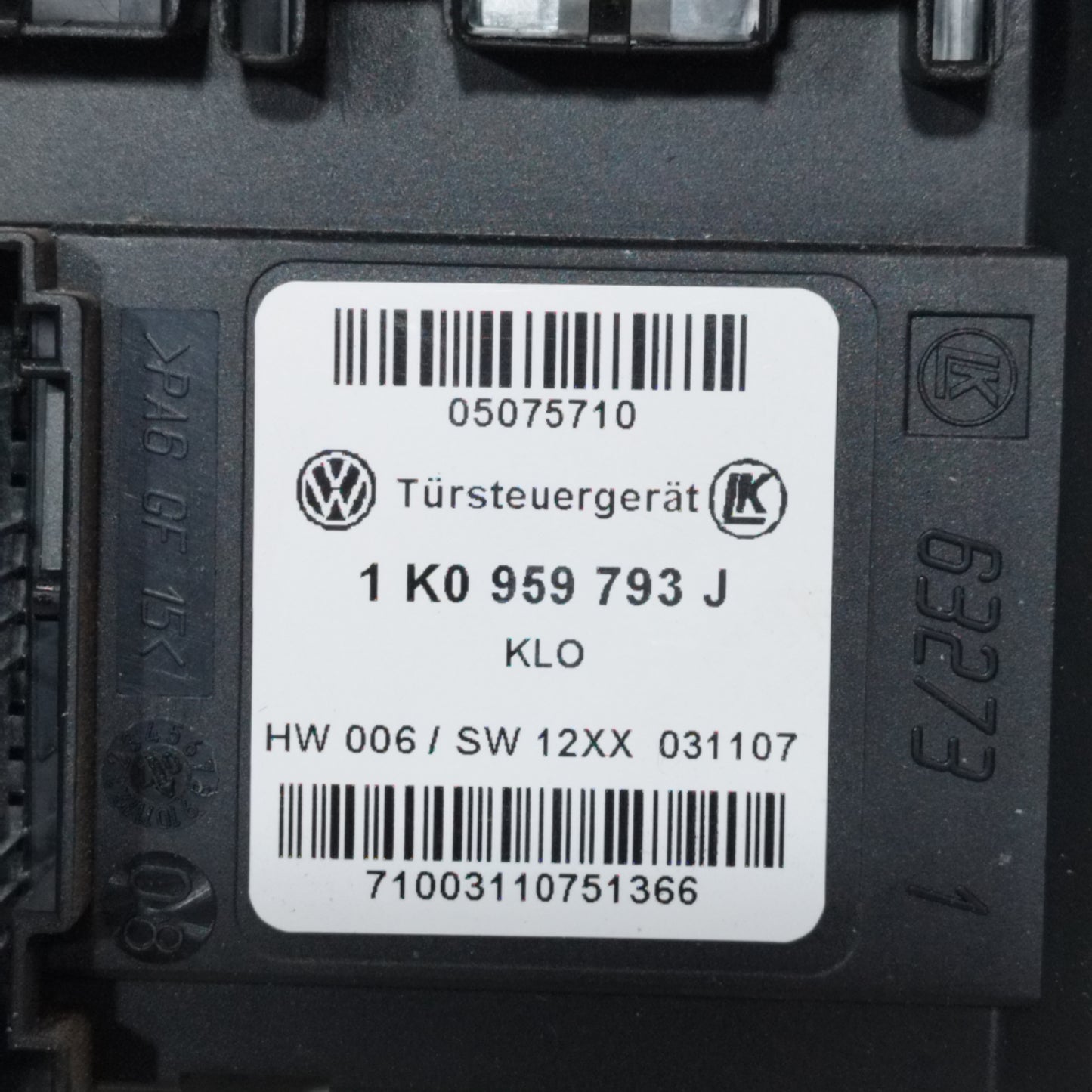 Motorino alzacristalli anteriore sx Volkswagen Golf 5 2007 Cod: 1K0959793J ecoAC10516