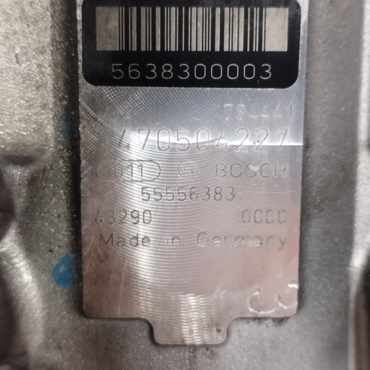 Einspritzpumpe Opel Zafira A 2.0 DTI 2004 Code: 0470504227 ecoAC13203