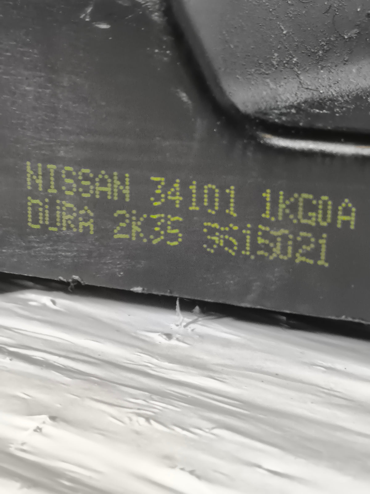 Leva cambio manuale con cavi Nissan Juke 1.5 DCI (F15) anno 2010-2015 cod: 341011KG0A ecoAG9896