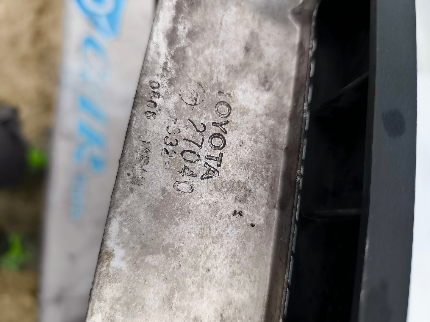 Intercooler radiator Toyota Rav 4 2.0 D4D 2005 ecoAG6035