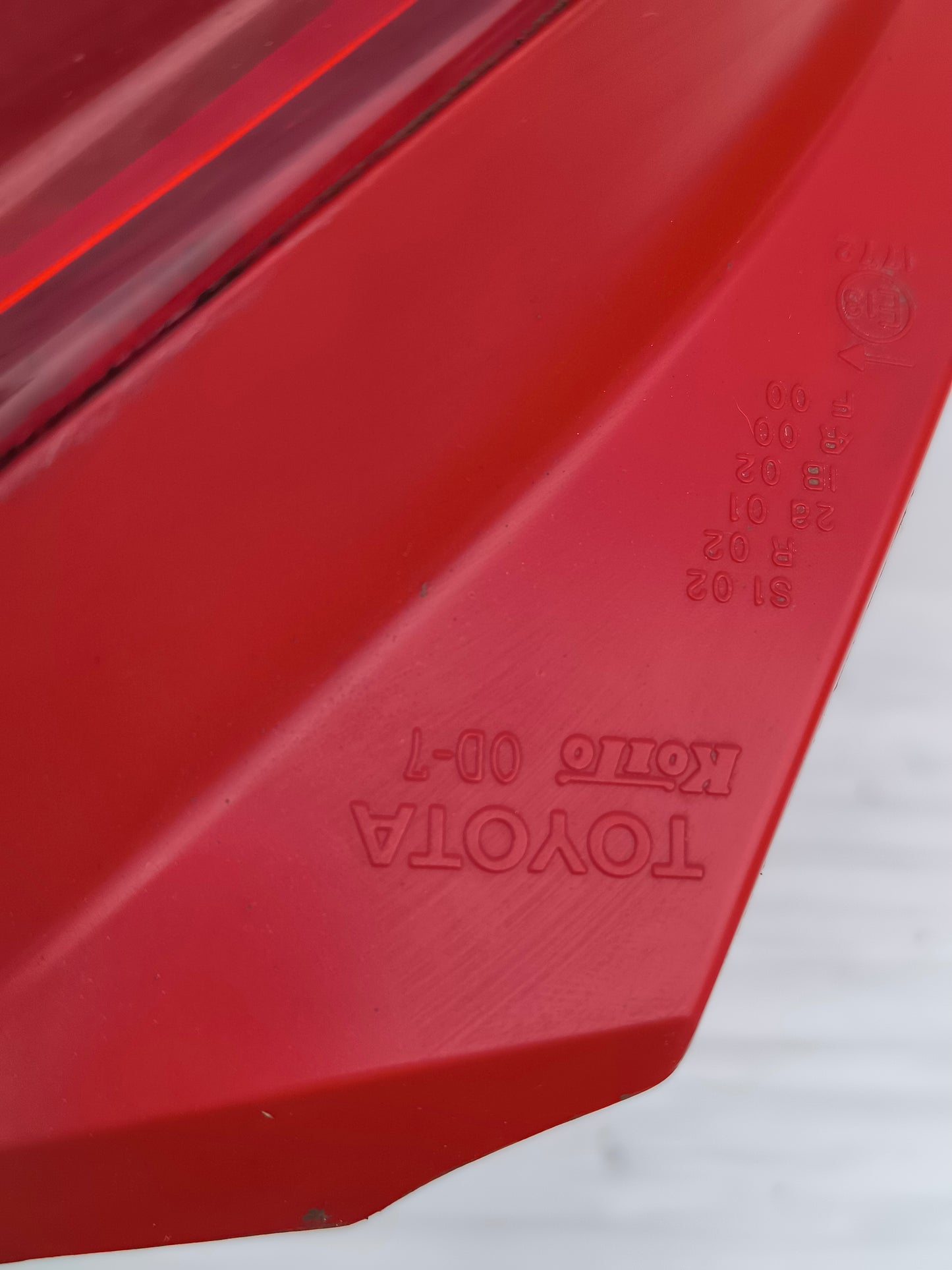 Fanale posteriore dx Toyota Yaris II (XP90) anno 2006-2009 ecoAG8389