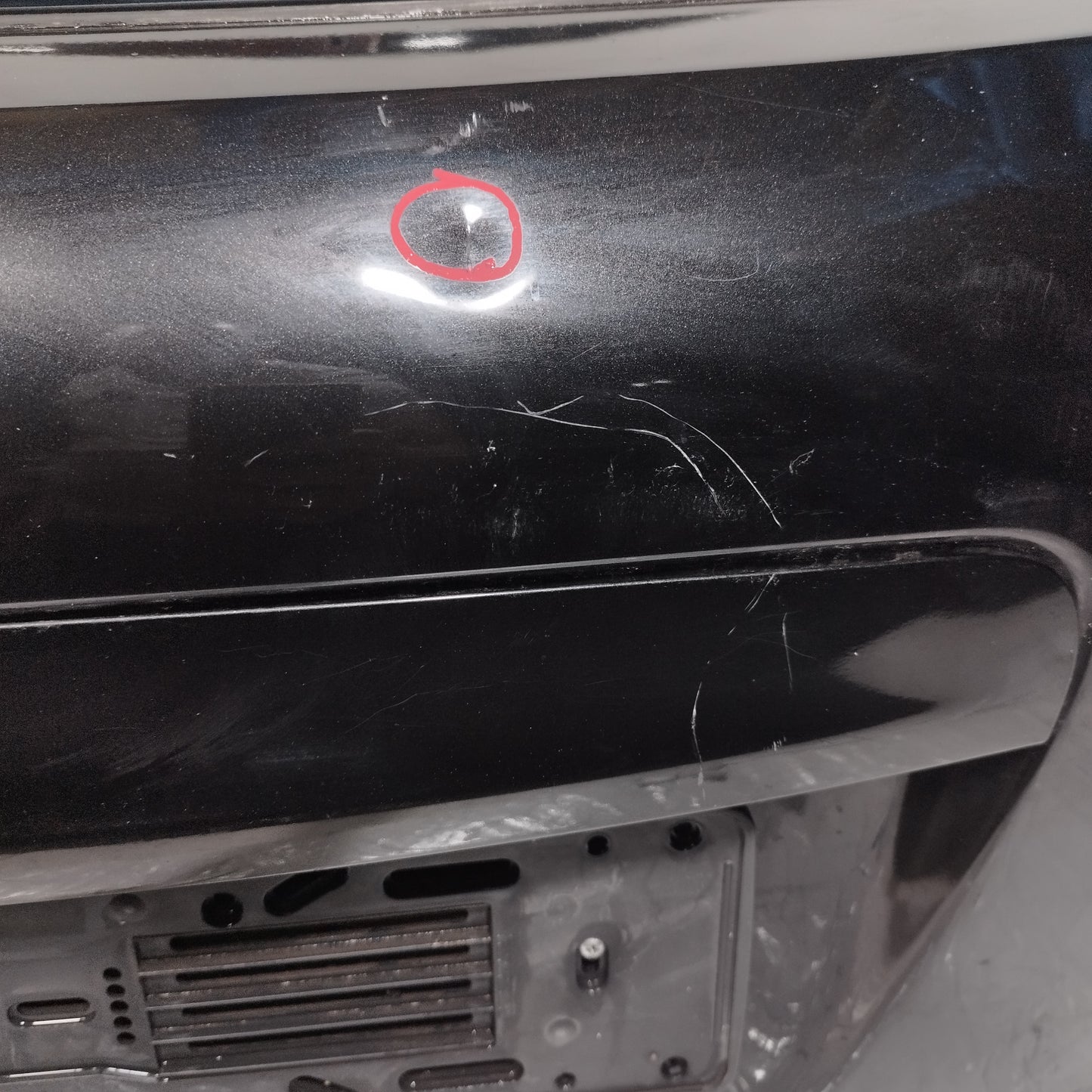 Portellone posteriore nero Nissan Qashqai 2007 ecoAC14189