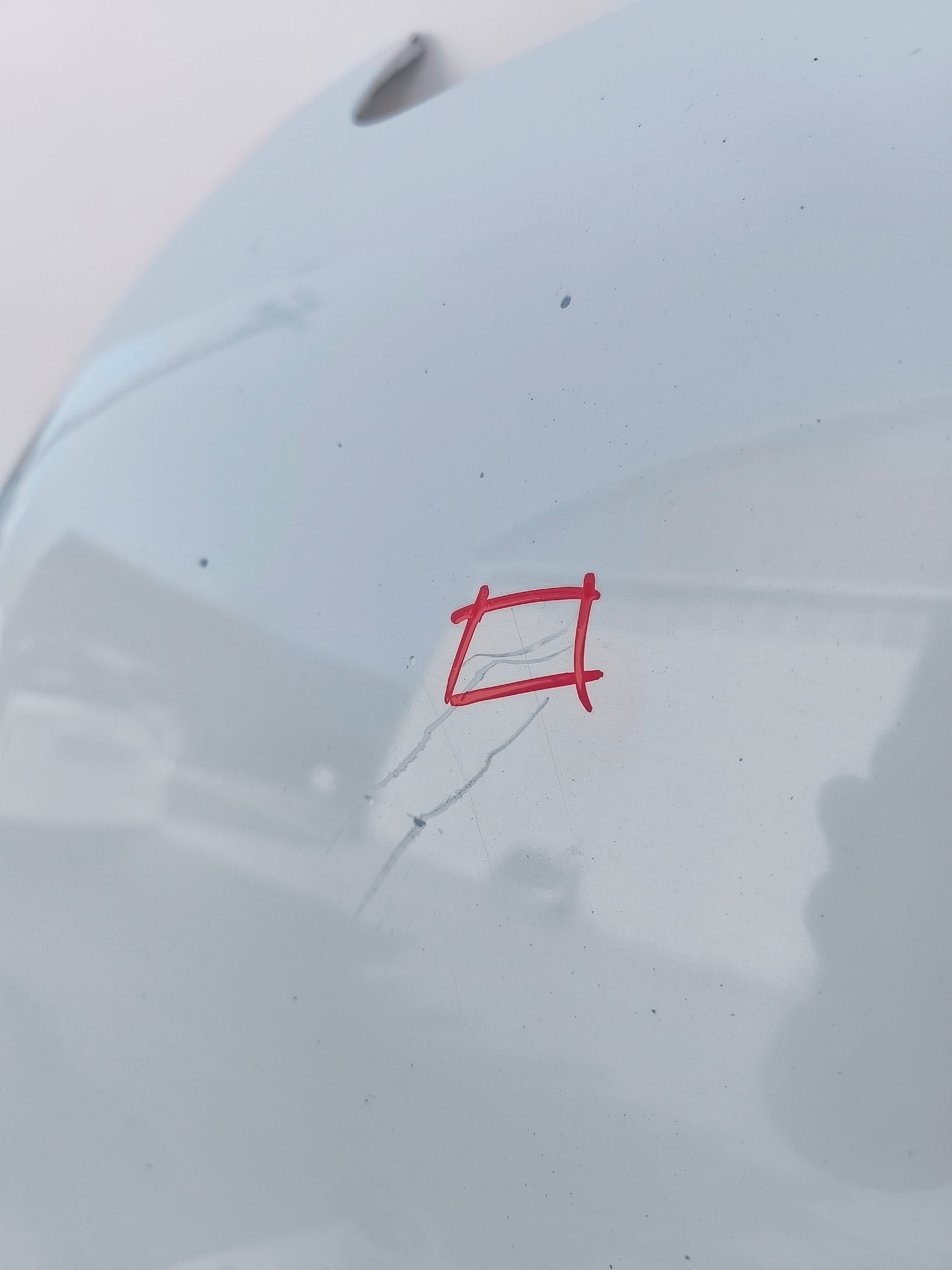 Weiße Motorhaube Opel Movano B 2016 ecoAG6363