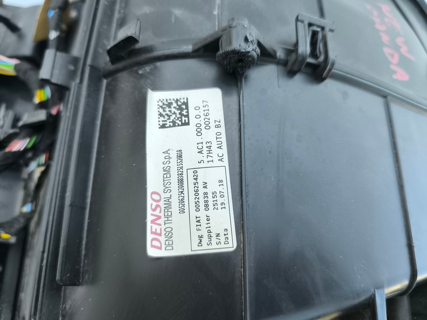 Stufa completa digitale Fiat New Panda cod. 00520625420 ecoAG7310