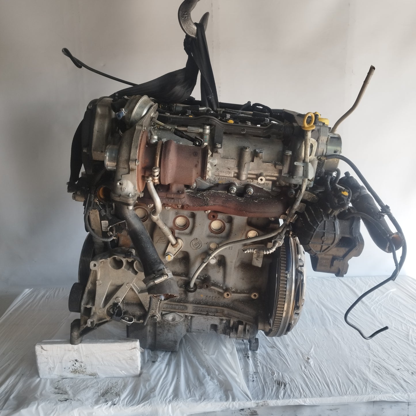 Motore Fiat Bravo / Doblo 1.6 mtj 16v 105cv 2010 codice: 198a3000 ecoAC3971