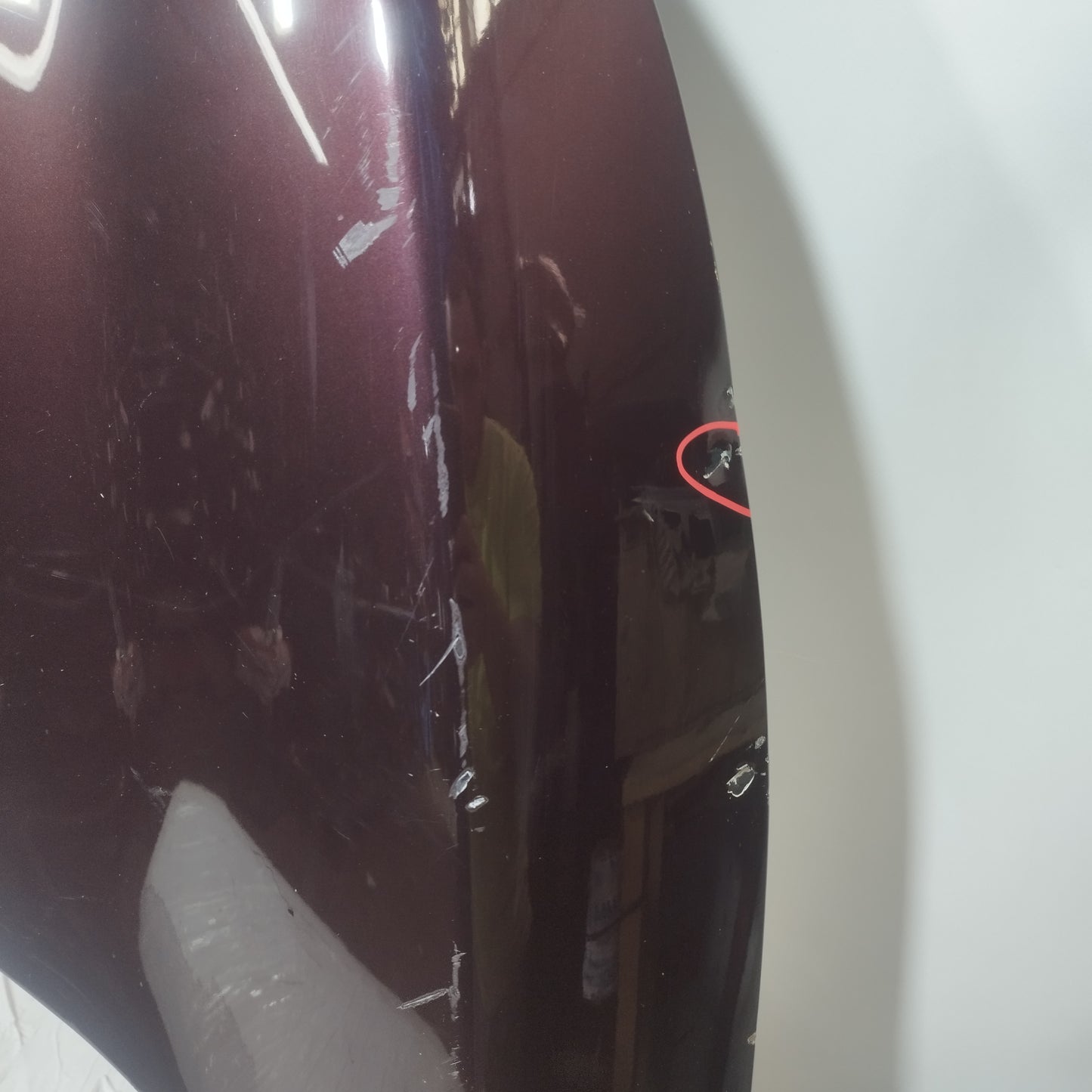 Ford Fiesta 2012 ecoAC12103 Burgunderrote Motorhaube