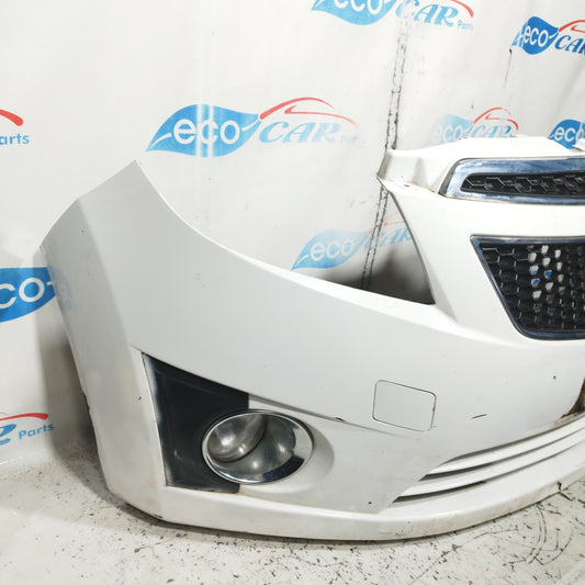 White Front Bumper Chevrolet Spark 2011 ecoAC9702