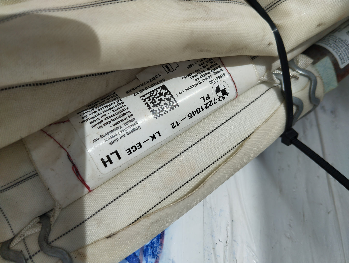 Left curtain airbag BMW 1 Series F20 code: 7221045-12 ecoAG5361