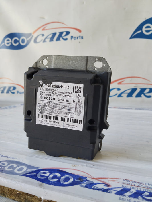 Mercedes A-Class w176 airbag control unit code: 0285011863 ecoAG5243