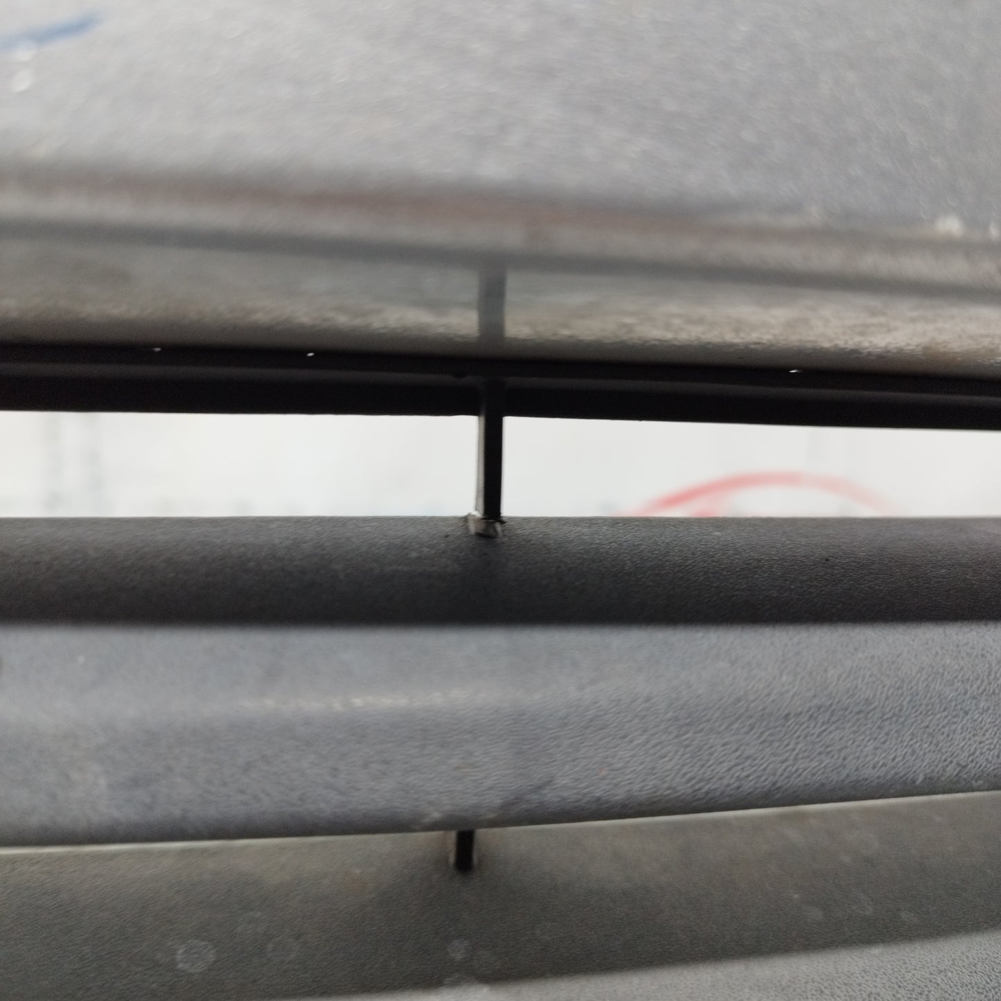 Front bumper silver grey Opel Meriva 2003 ecoAC10815