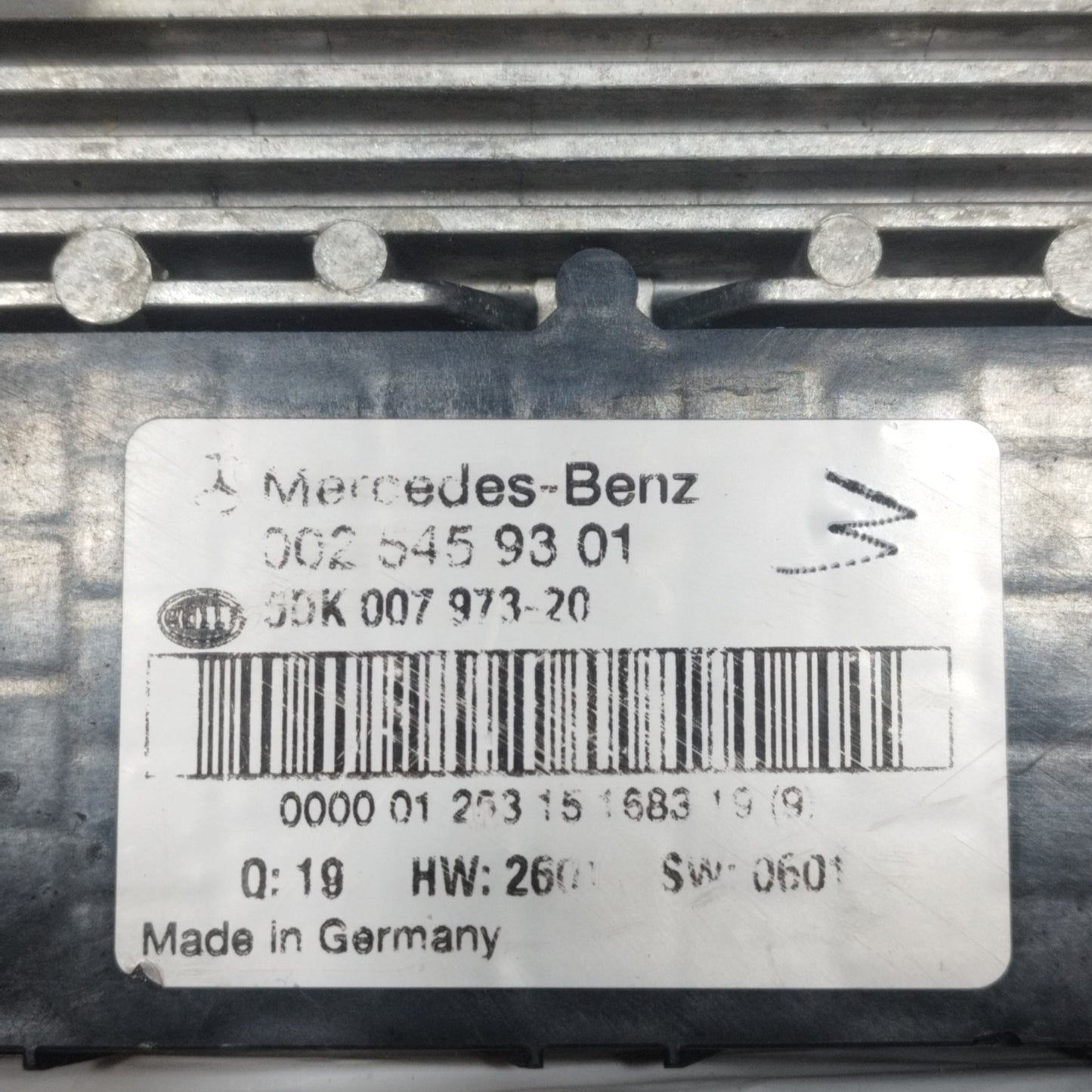 Centralina Portafusibili Mercedes Classe C W203 2.2CDI 2004 Cod: 0025459301 ecoAC11185