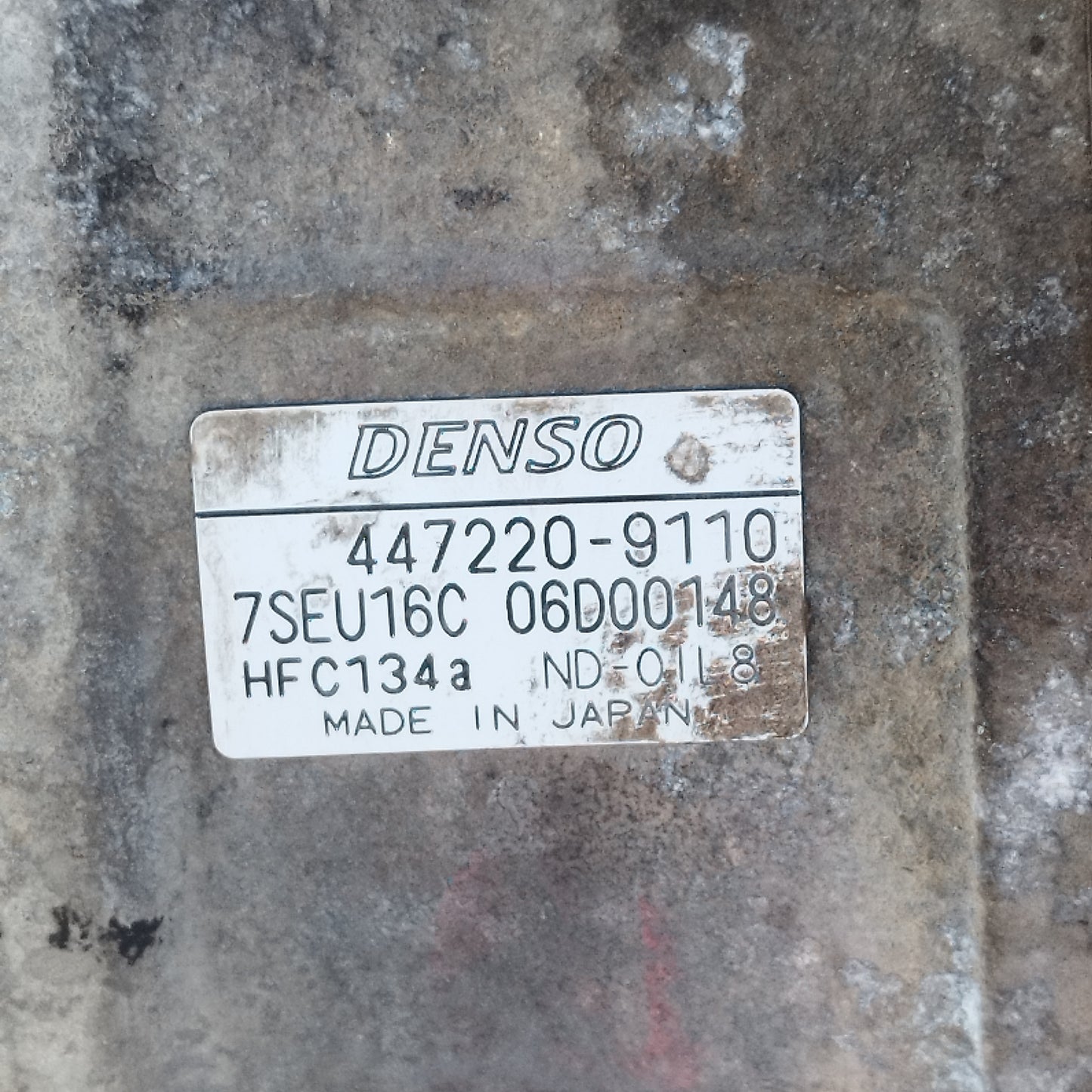 Compressore a / c Porsche Cayenne S 4.5 B V8 2005 cod: 447220-9110 ecoAC15767
